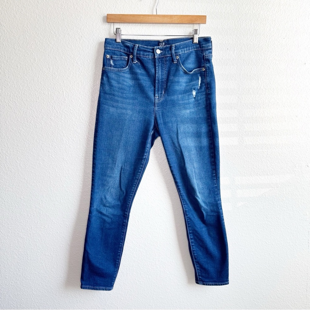 GAP True Skinny Blue Jeans Women’s Size 8/29 Midrise
